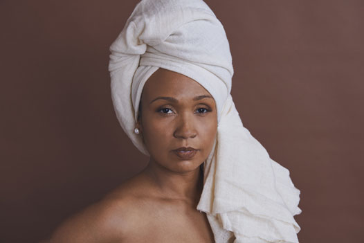 Portrait einer Frau mit Turban